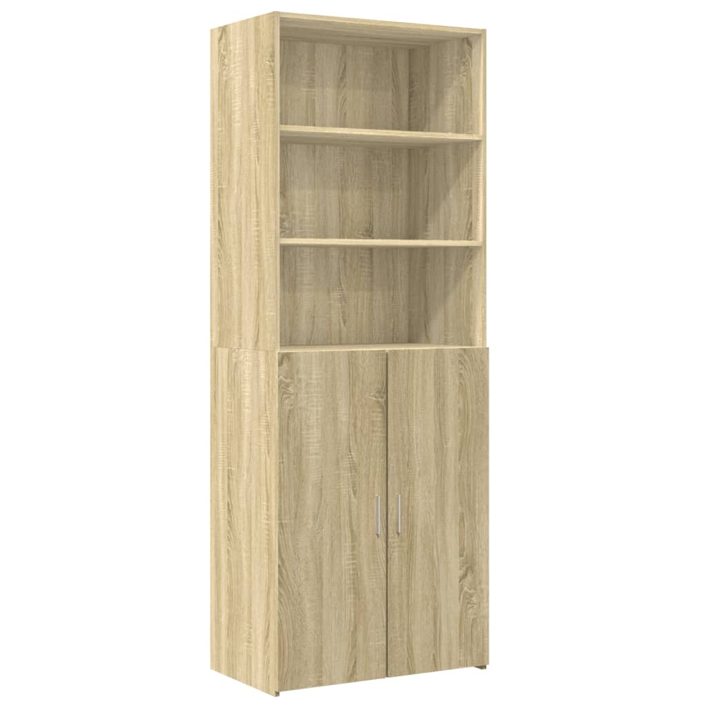 Skåp Sonoma Ek 70x42,5x225 cm