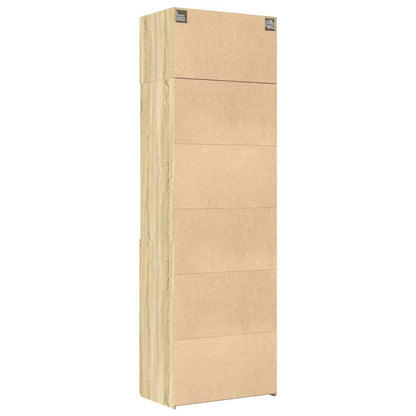 Skåp Sonoma Ek 70x42,5x225 cm