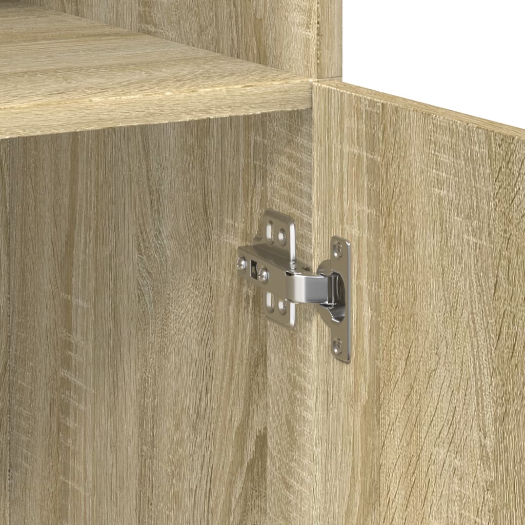 Skåp Sonoma Ek 70x42,5x225 cm