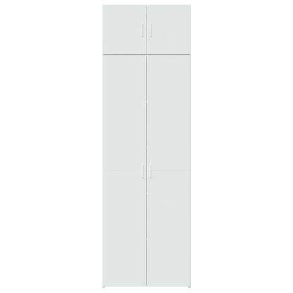 Skåp Vit 70x42,5x225 cm