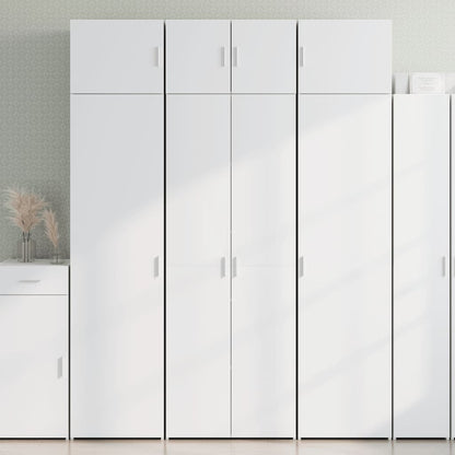Skåp Vit 70x42,5x225 cm