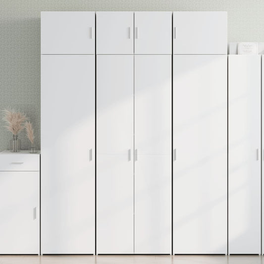 Skåp Vit 70x42,5x225 cm