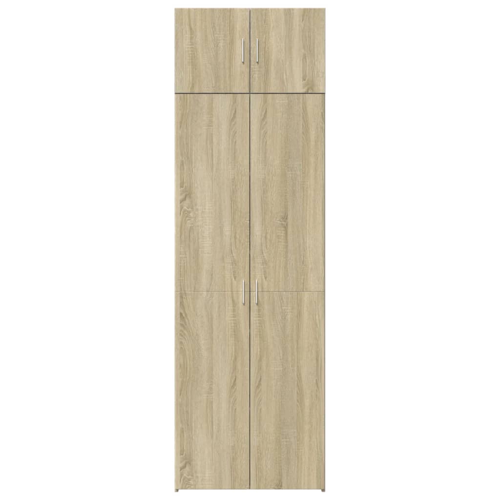 Skåp Sonoma Ek 70x42,5x225 cm