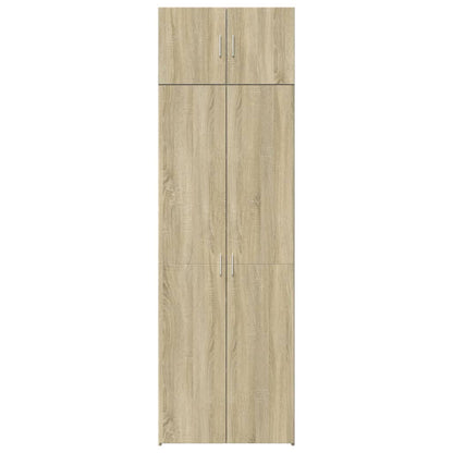 Skåp Sonoma Ek 70x42,5x225 cm