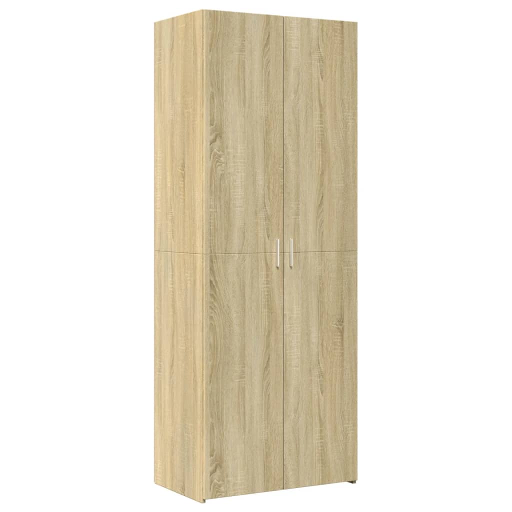 Skåp Sonoma Ek 70x42,5x225 cm