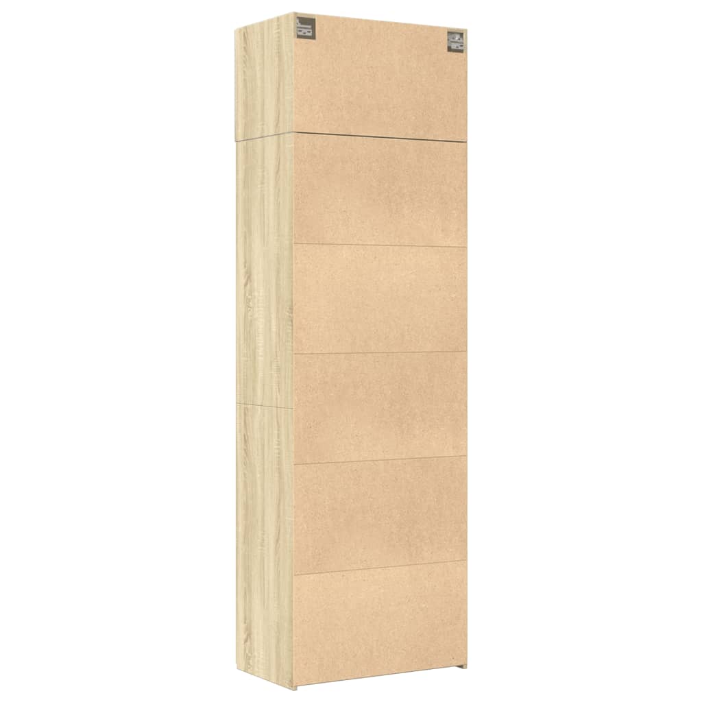 Skåp Sonoma Ek 70x42,5x225 cm