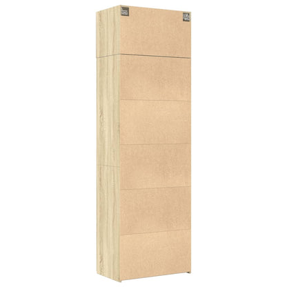 Skåp Sonoma Ek 70x42,5x225 cm