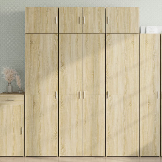 Skåp Sonoma Ek 70x42,5x225 cm