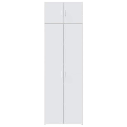 Skåp Vit 70x42,5x225 cm