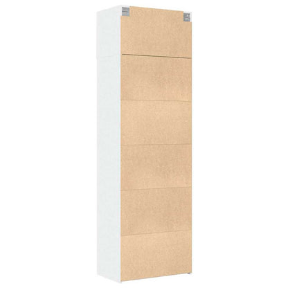 Skåp Vit 70x42,5x225 cm
