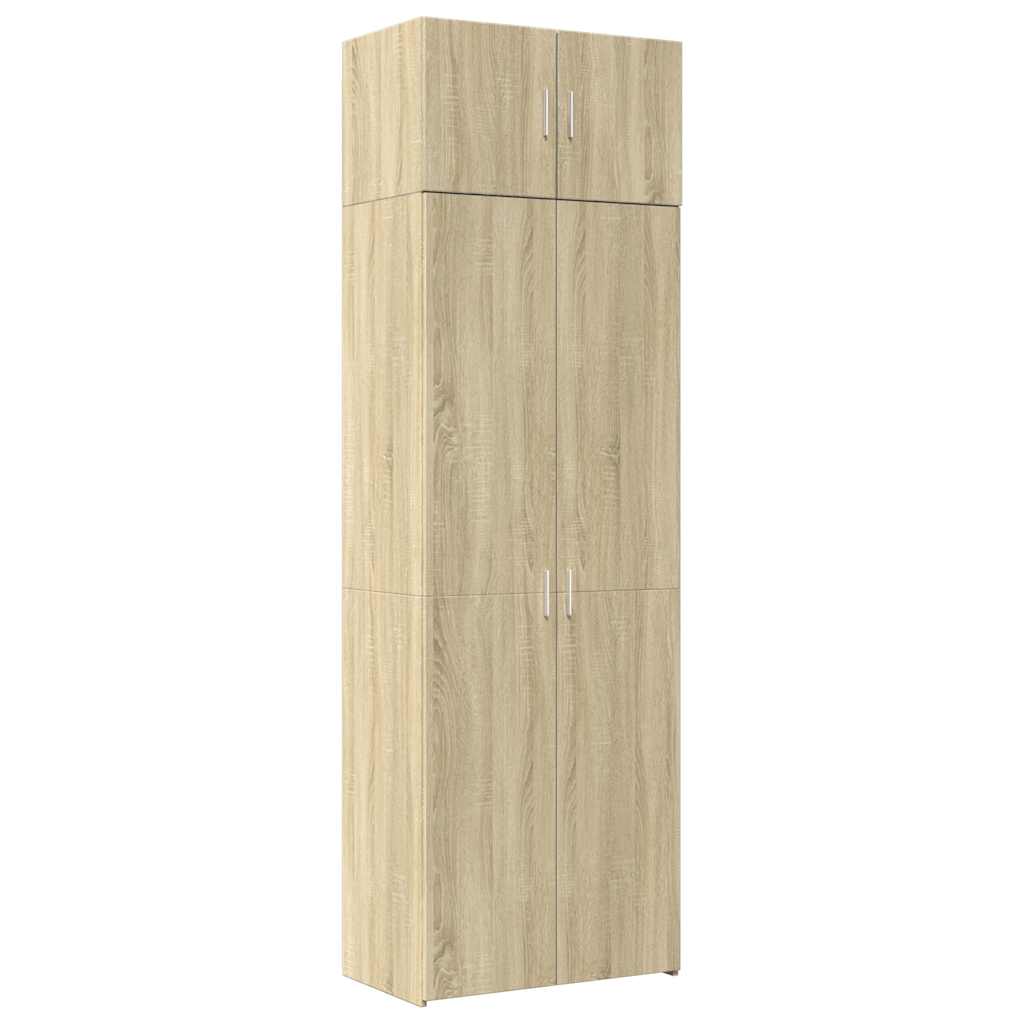 Skåp Sonoma Ek 70x42,5x225 cm