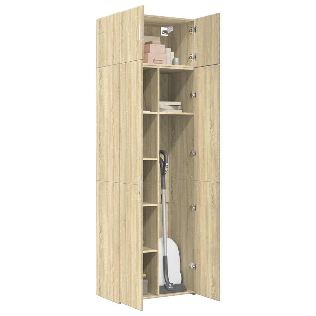Skåp Sonoma Ek 70x42,5x225 cm