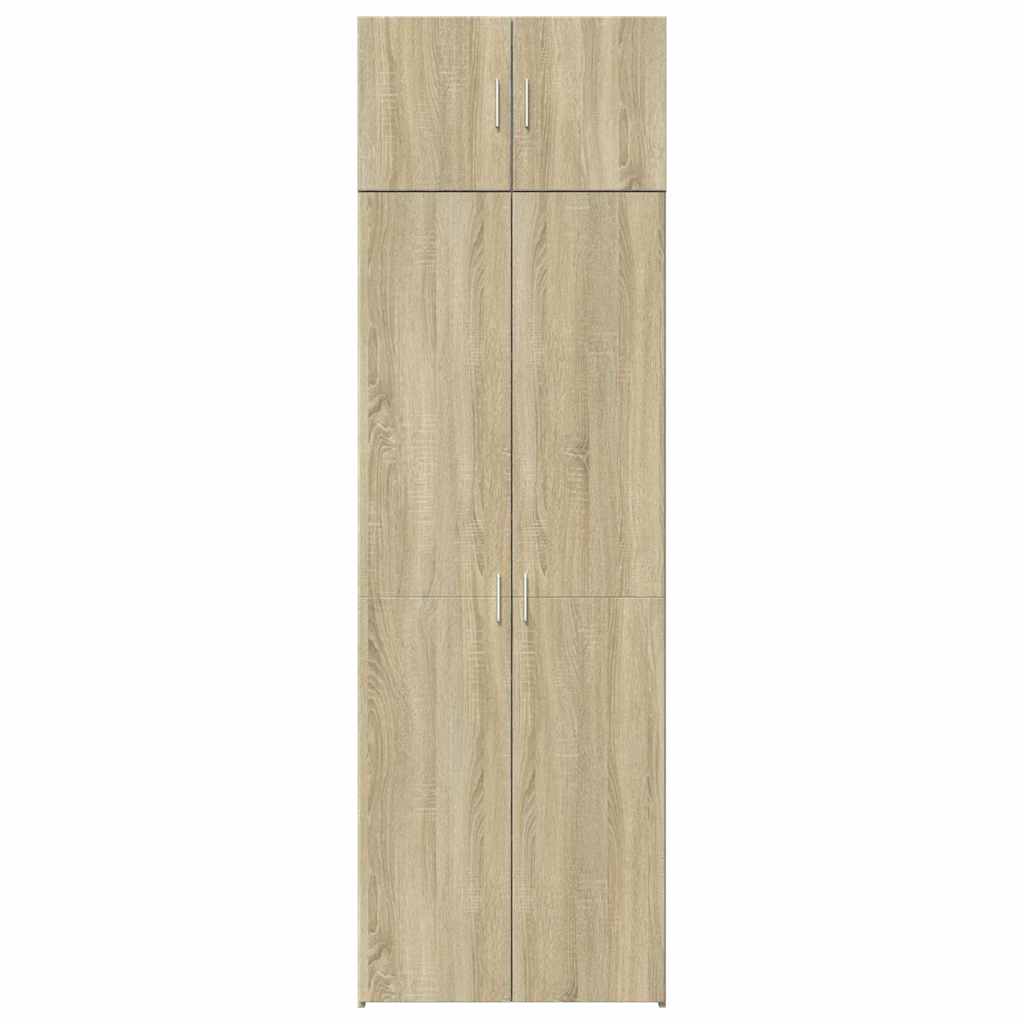 Skåp Sonoma Ek 70x42,5x225 cm
