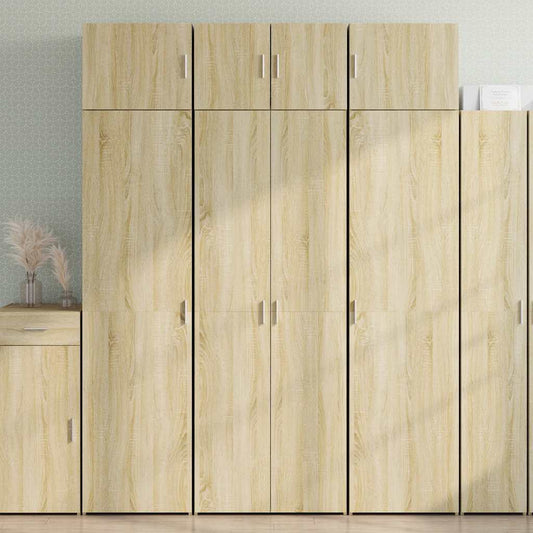 Skåp Sonoma Ek 70x42,5x225 cm