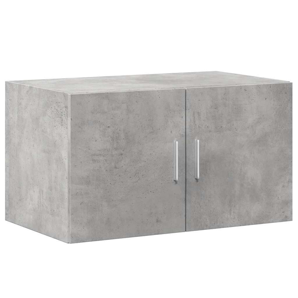 Skåp Betonggrå 70x42,5x225 cm