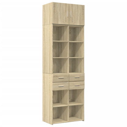 Skåp Sonoma Ek 70x42,5x225 cm