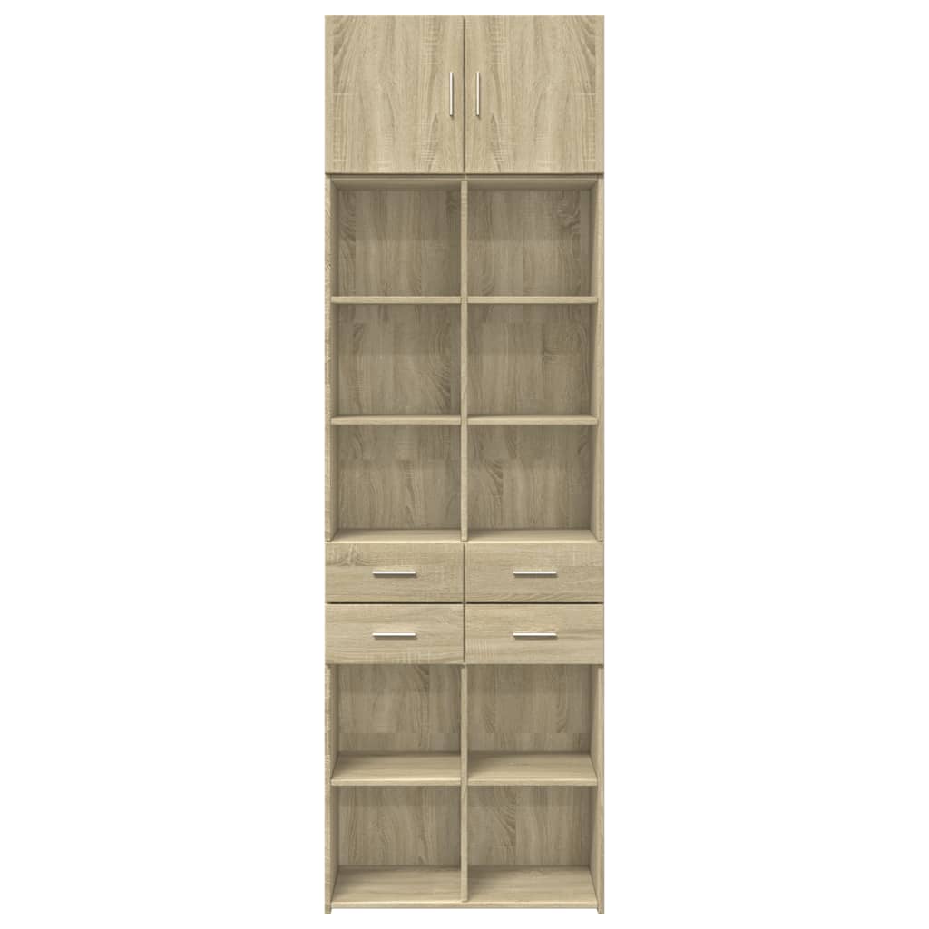 Skåp Sonoma Ek 70x42,5x225 cm