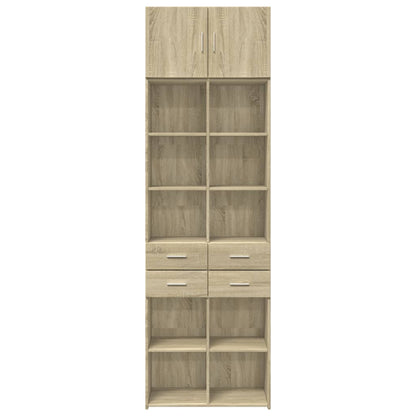 Skåp Sonoma Ek 70x42,5x225 cm