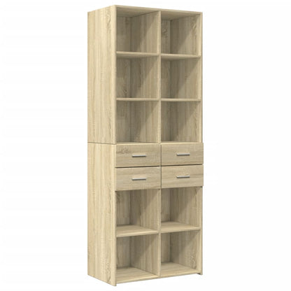 Skåp Sonoma Ek 70x42,5x225 cm