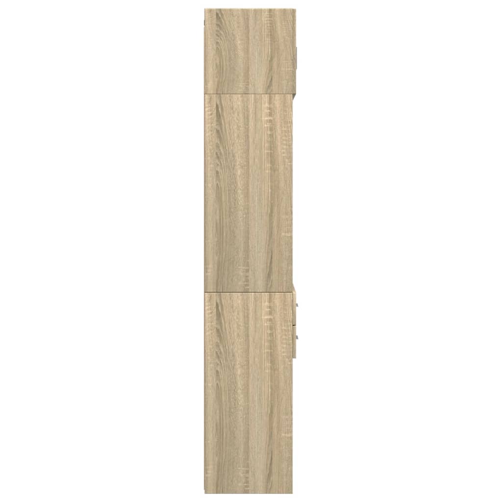 Skåp Sonoma Ek 70x42,5x225 cm