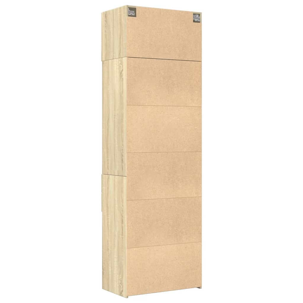Skåp Sonoma Ek 70x42,5x225 cm
