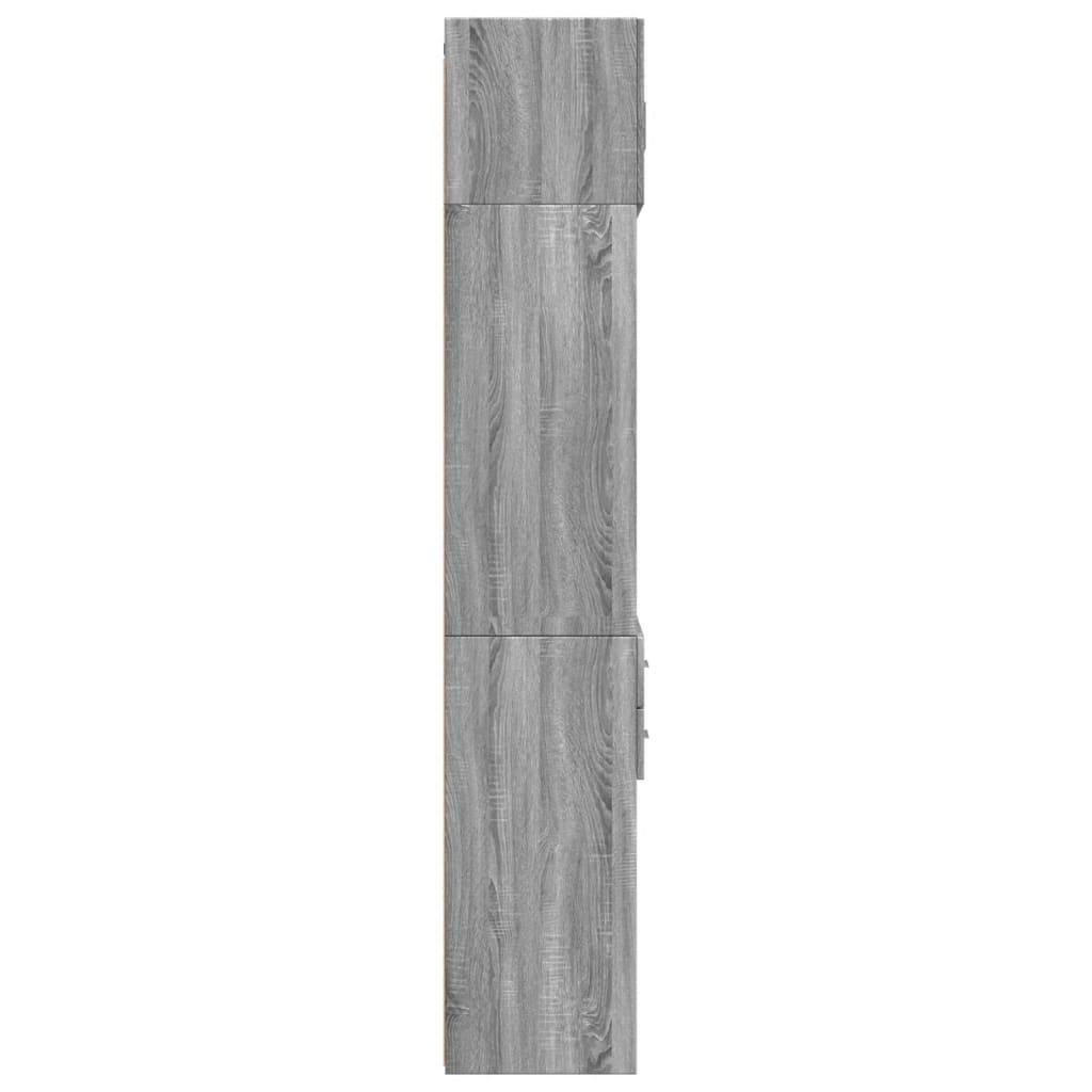 Skåp Sonoma Grå 70x42,5x225 cm