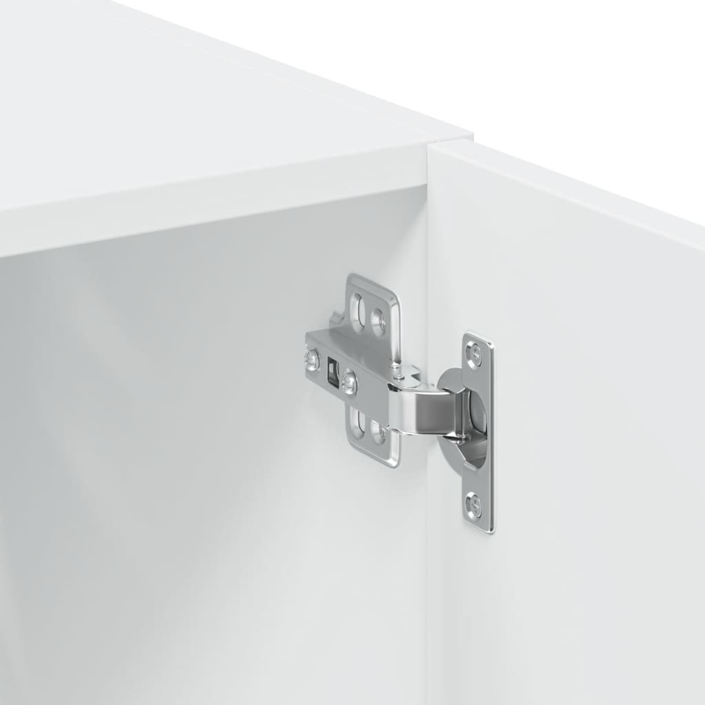 Skåp Vit 80x42,5x225 cm