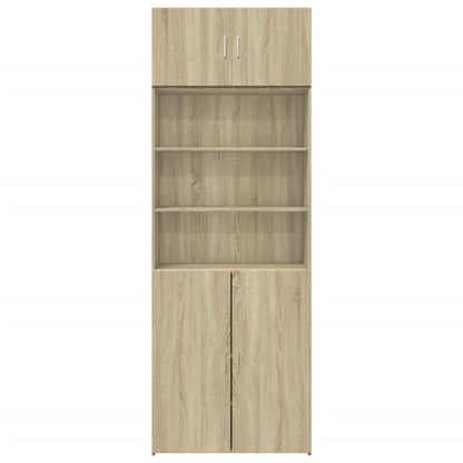 Skåp Sonoma Ek 80x42,5x225 cm