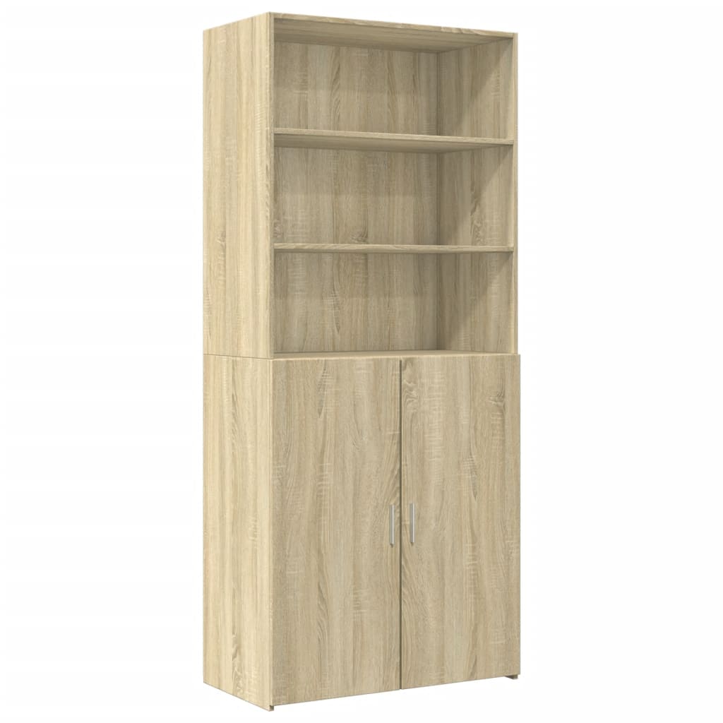 Skåp Sonoma Ek 80x42,5x225 cm
