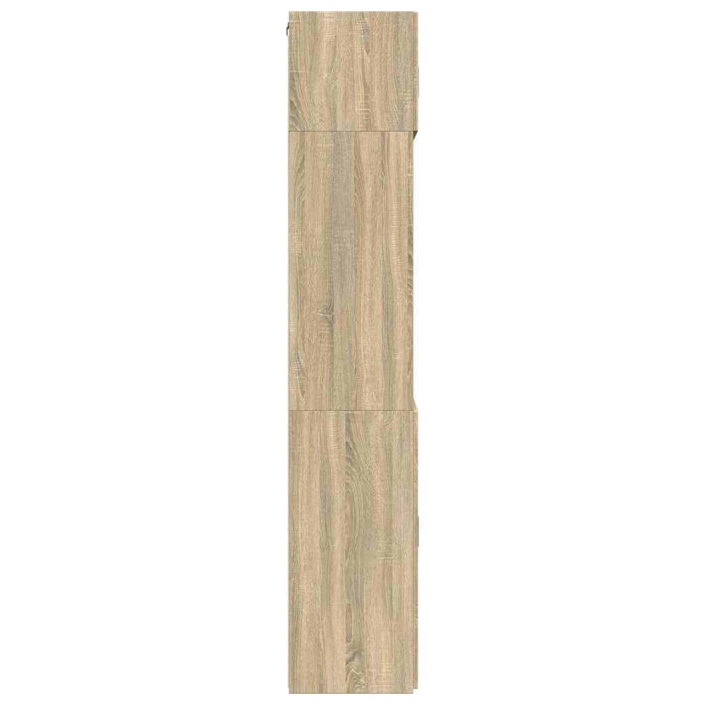 Skåp Sonoma Ek 80x42,5x225 cm
