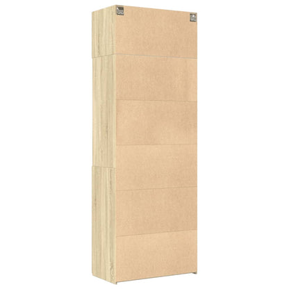 Skåp Sonoma Ek 80x42,5x225 cm