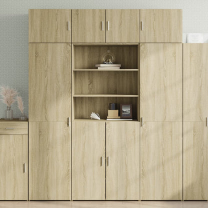 Skåp Sonoma Ek 80x42,5x225 cm
