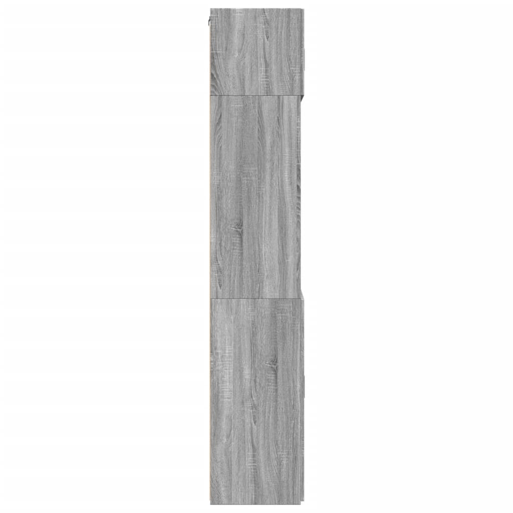 Skåp Sonoma Grå 80x42,5x225 cm