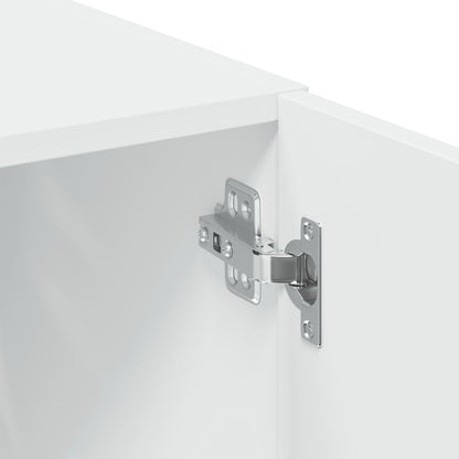 Skåp Vit 80x42,5x225 cm