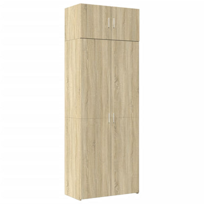 Skåp Sonoma Ek 80x42,5x225 cm