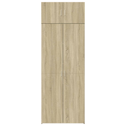 Skåp Sonoma Ek 80x42,5x225 cm