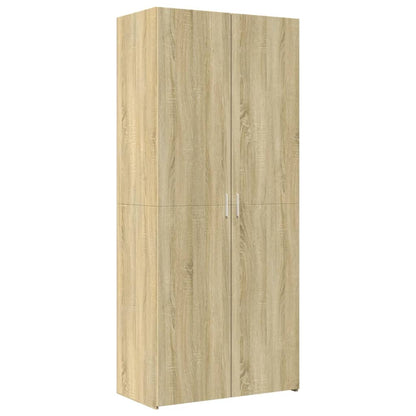 Skåp Sonoma Ek 80x42,5x225 cm