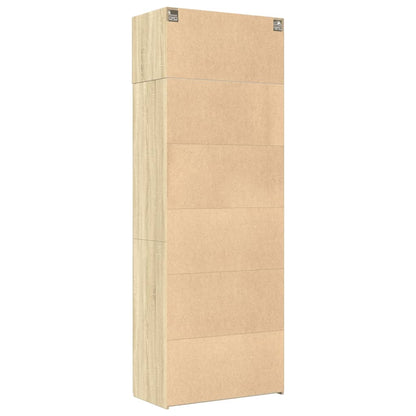 Skåp Sonoma Ek 80x42,5x225 cm