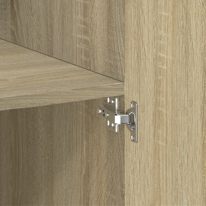 Skåp Sonoma Ek 80x42,5x225 cm