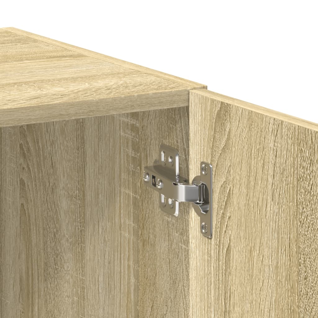 Skåp Sonoma Ek 80x42,5x225 cm