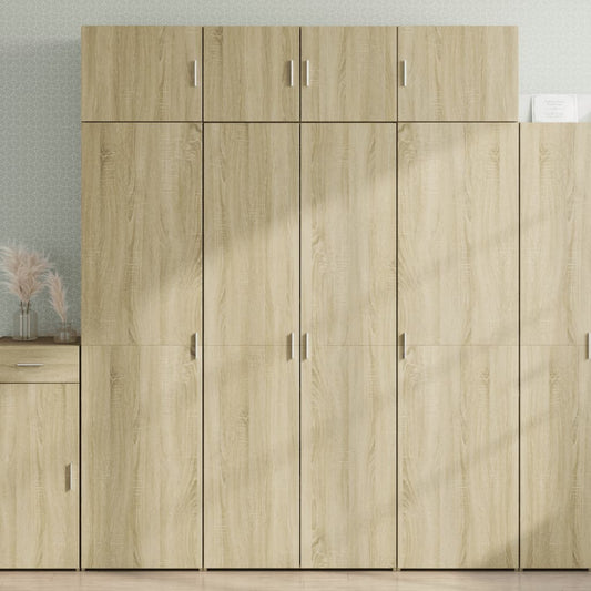 Skåp Sonoma Ek 80x42,5x225 cm