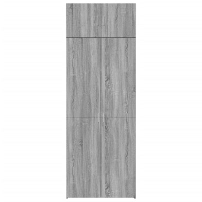 Skåp Sonoma Grå 80x42,5x225 cm