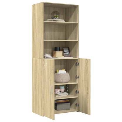 Skåp Sonoma Ek 70x42,5x185 cm