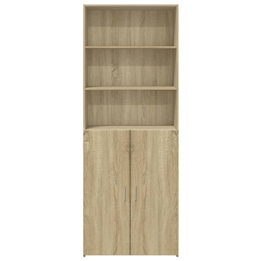 Skåp Sonoma Ek 70x42,5x185 cm