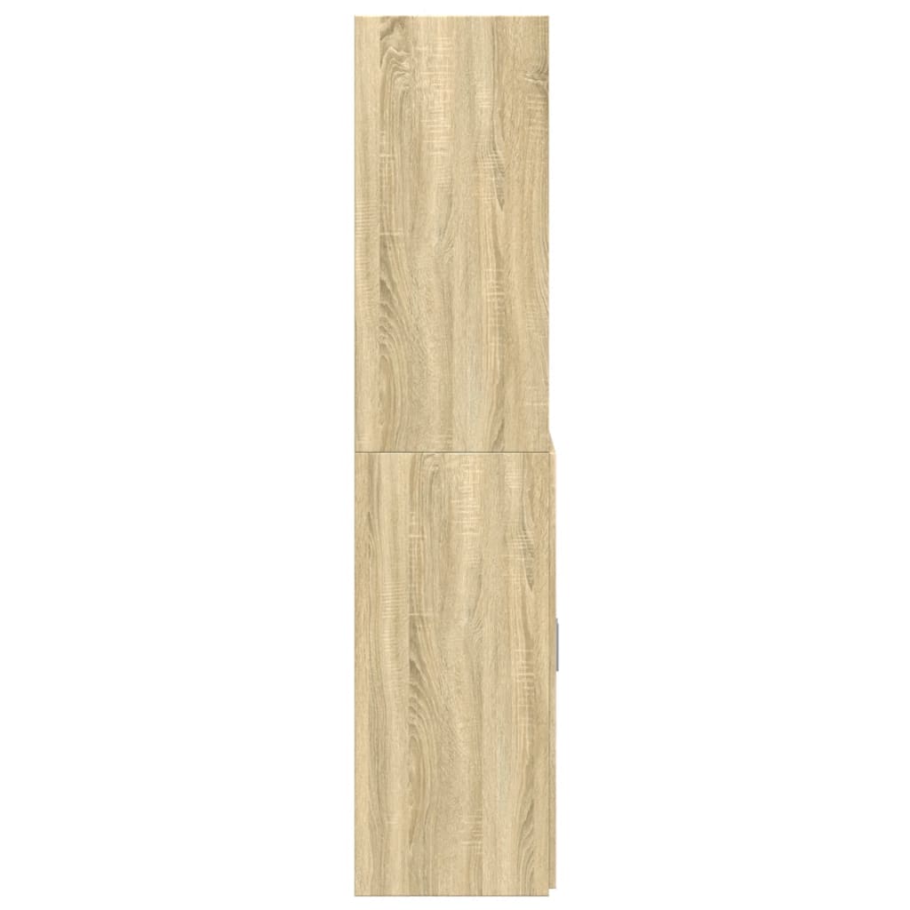 Skåp Sonoma Ek 70x42,5x185 cm
