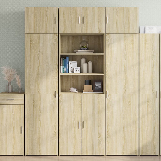 Skåp Sonoma Ek 70x42,5x185 cm
