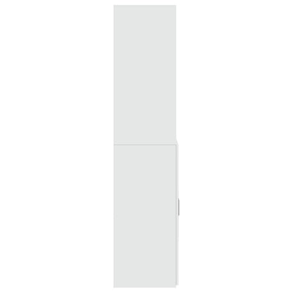 Skåp Vit 80x42,5x185 cm