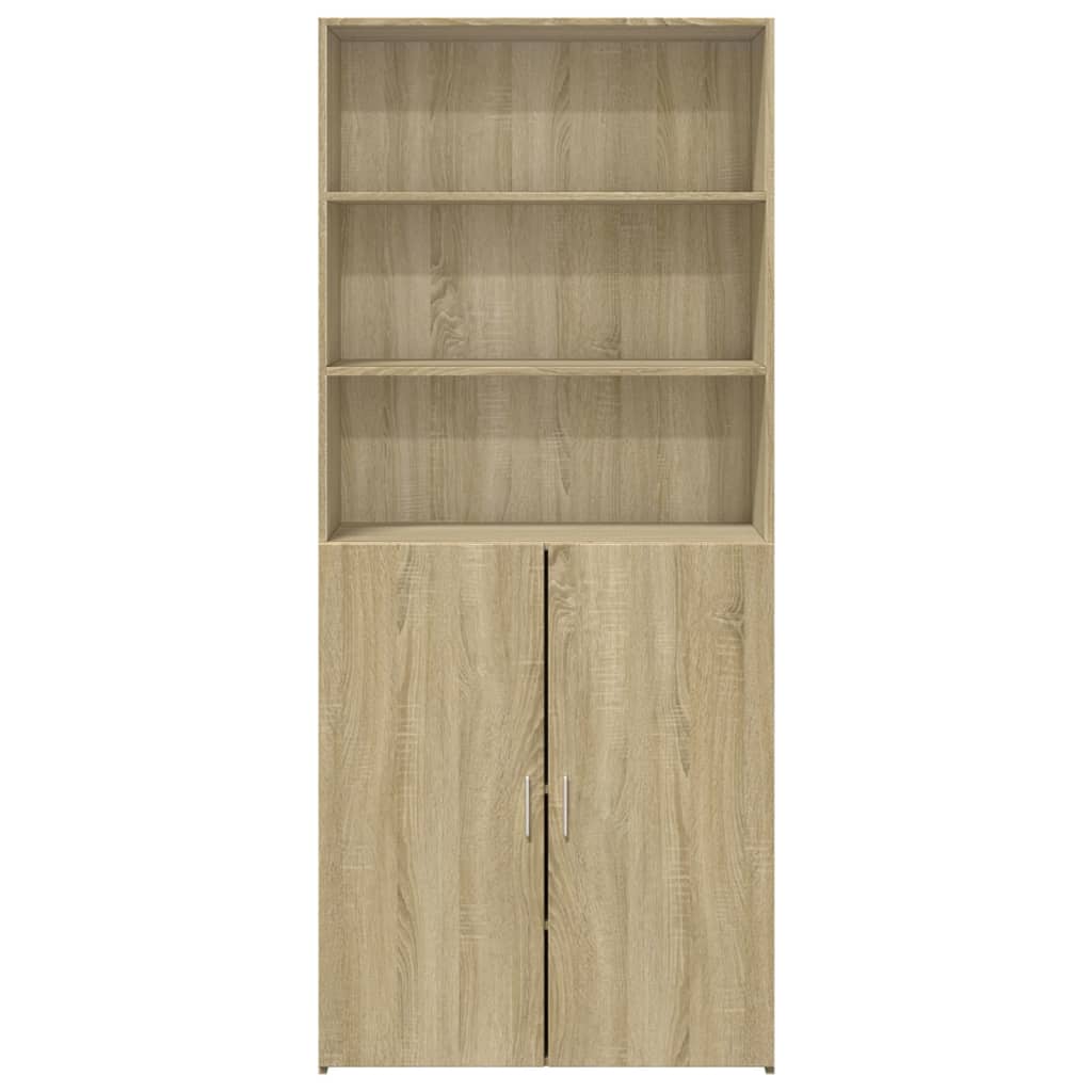 Skåp Sonoma Ek 80x42,5x185 cm