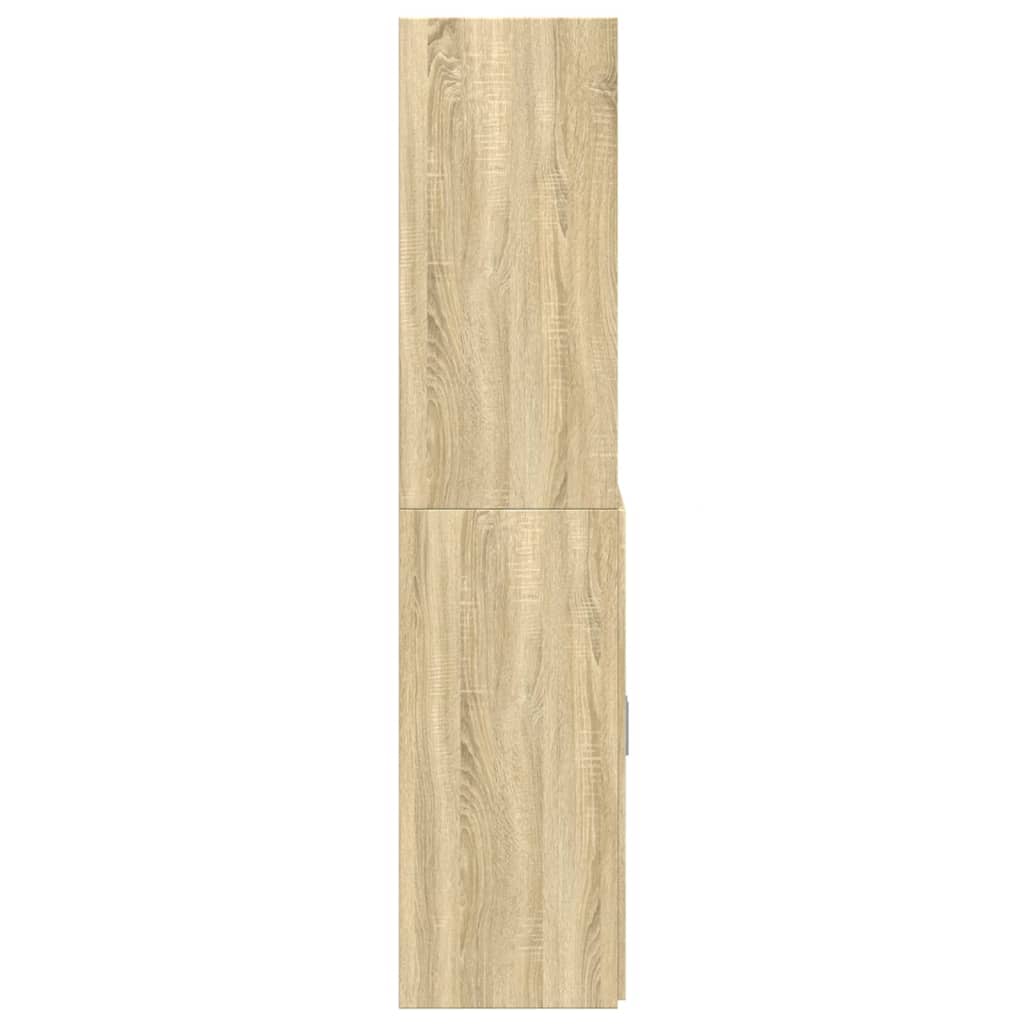 Skåp Sonoma Ek 80x42,5x185 cm