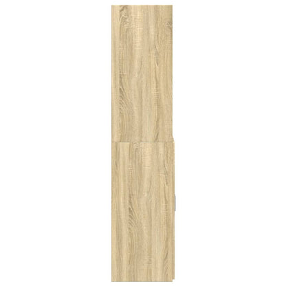 Skåp Sonoma Ek 80x42,5x185 cm